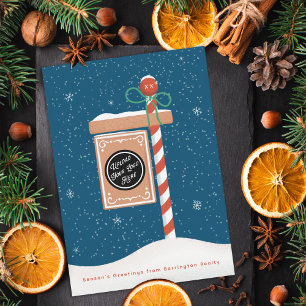 ontbijtkoek feestdagenkaart