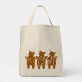 ontbijtkoek - handschilderd tote bag (Achterkant)