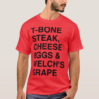 ontbijtmenu t-shirt