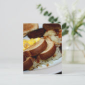 Ontbijtpad Briefkaart (Staand voorkant)