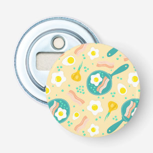 Ontbijtpatroon Button Flesopener