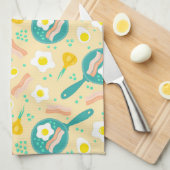 Ontbijtpatroon Theedoek (Quarter Fold)