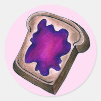 Ontbijtstang met graafJam Jelly-Stickers