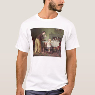 Ontbijttijd - Morning Games (olie op canvas) T-shirt
