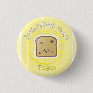 Ontbijttijd - Toast Ronde Button 3,2 Cm