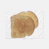 Ontbijttoast Fleece Deken (Voorkant (Horizontaal))