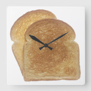 Ontbijttoast Vierkante Klok