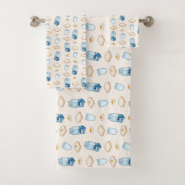 Ontbijtvoeding (alien) bad handdoek