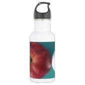 Ontbijtvrienden: Twee eieren $ Een Apple Stilleven Waterfles (Voorkant)