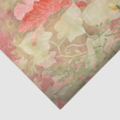 Ontbinding van Floral Butterfly Garden Tissuepapier (Detail)