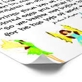 ONTBREEKT EN HET EENVOUDIGERE BUNNY-POSTER POSTER (Hoek)