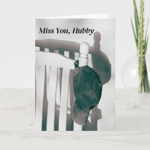 Ontbrekend een Pet van de Husband en Stoel Schaduw Kaart