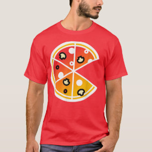 Ontbrekend stuk Pizza Slicefunny Couples Pizza S 1 T-shirt
