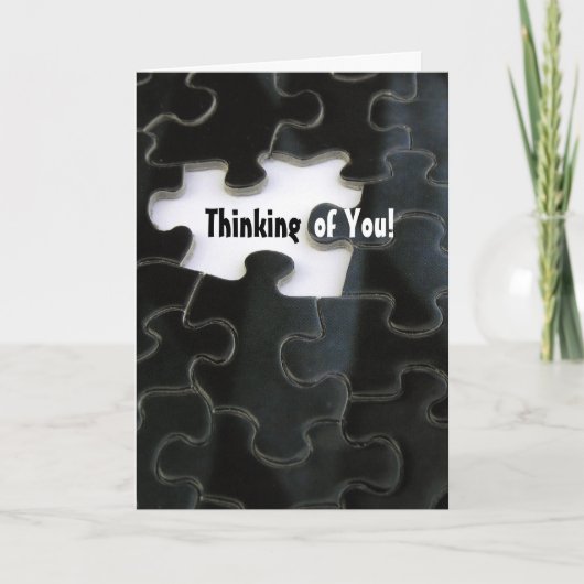 Ontbrekend stuk puzzelstuk kaart (Voorkant)