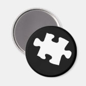 Ontbrekend stuk puzzelstuk magneet (Voorkant / Achterkant)