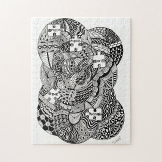 Ontbrekend stuk van de puzzel legpuzzel