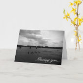 Ontbrekend Wenskaart Kaart (Gele Bloem)