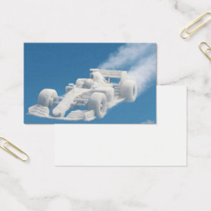 Ontbrekende auto cloud profiel visitekaartje