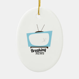 Ontbrekende berichten keramisch ornament