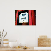 Ontbrekende gasprijs poster (Keuken)