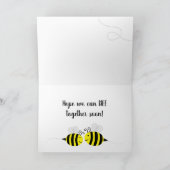 "Ontbrekende U" Zad Bee Kaart (Binnen)