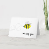 "Ontbrekende U" Zad Bee Kaart (Voorkant)