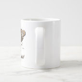 Ontcaf? Nee dank je! Extra Grote Beker (Achterkant)