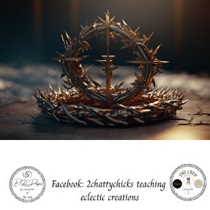 Ontcoupage Christus Kroon Pasen Opstanding Tissuepapier