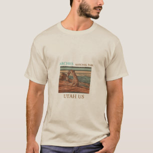Ontdek Arches National Park T-shirt