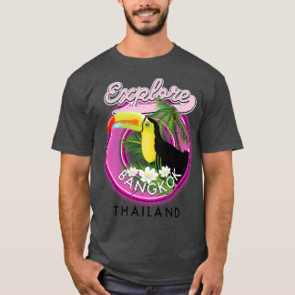 Ontdek Bangkok indonesia reizen T-shirt