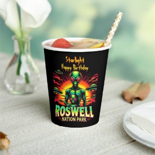 Ontdek buitenaardse mysteries in Roswell! Papieren Bekers