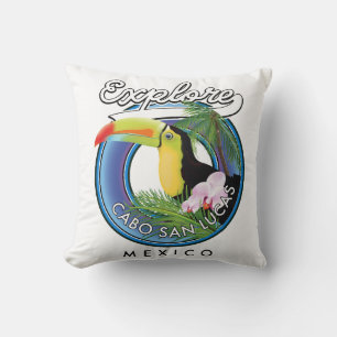 ontdek cabo san lucas mexico reis patch kussen