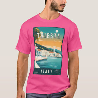 Ontdek de Adriatische Gem Triëst in Italië - Reize T-shirt