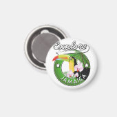 Ontdek de Bahamas-logo Magnet Magneet (Voorkant / Achterkant)