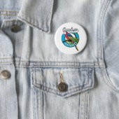 Ontdek de Button Hawaii retro logo (In situ)