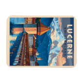 Ontdek de charme van Luzern Magneet (Horizontaal)