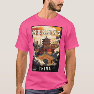 Ontdek de culturele charme van Nanjing in China -  T-shirt