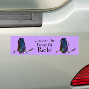 Ontdek de energie van Reiki Bumpersticker