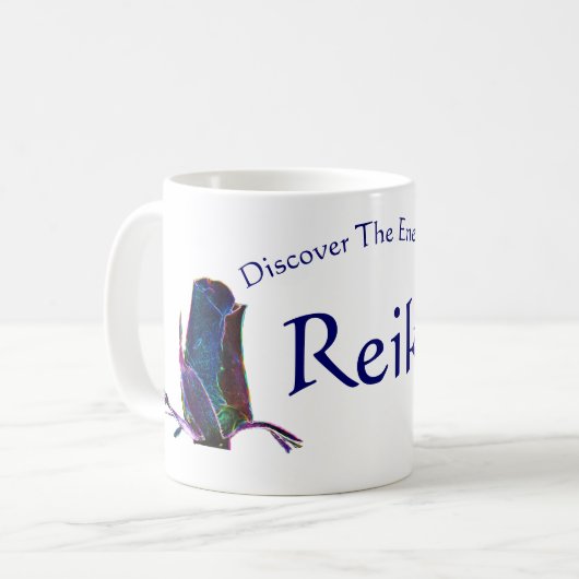 Ontdek de energie van Reiki Koffiemok (Voorkant links)