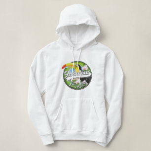 Ontdek de geweldige Ecuador-logo Hoodie