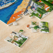 Ontdek de historische schoonheid van Dubrovnik Legpuzzel (Zijkant)