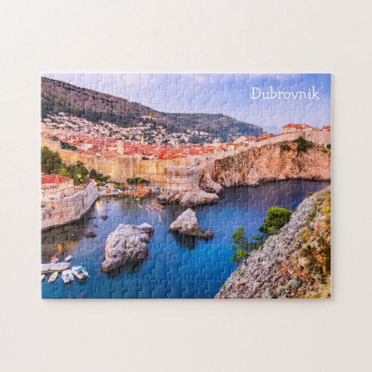 Ontdek de historische schoonheid van Dubrovnik Legpuzzel (Horizontaal)