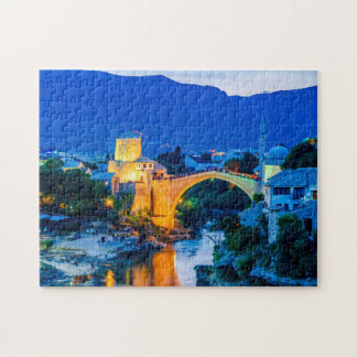 Ontdek de iconische brug in Mostar Legpuzzel