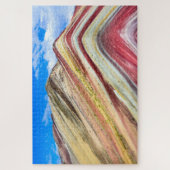 Ontdek de kleuren van het natuurlijke wonder van P Legpuzzel (Verticaal)