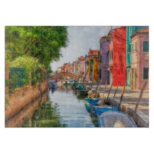Ontdek de levendige charme van Burano Snijplank