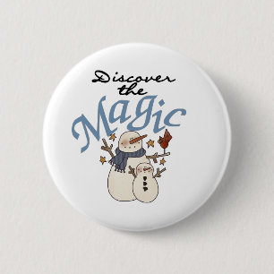 Ontdek de Magie Ronde Button 5,7 Cm