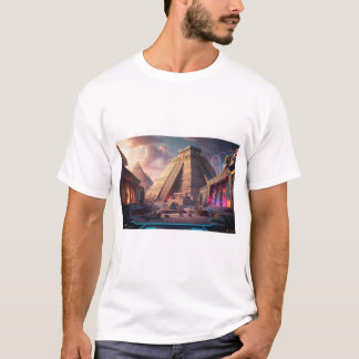 🌟 Ontdek de mysteries van de Egyptische piramides T-shirt