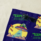 Ontdek de oneindigheid strandlaken (In situ)