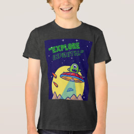 Ontdek de oneindigheid Tri-Blend shirt