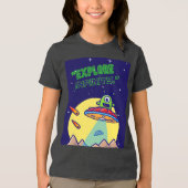 Ontdek de oneindigheid Tri-Blend shirt (Voorkant)